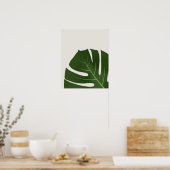 Monstera Poster (Küche)