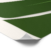 Monstera Poster (Ecke)