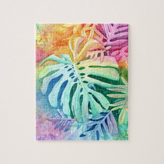 Monstera Puzzle (Vertikal)