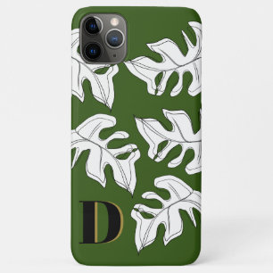 Monstera Schwarz Weiß Botanische Hochzeit Case-Mate iPhone Hülle
