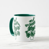 MONSTERA TASSE (Vorderseite Links)