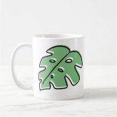 Monstera-Tasse Kaffeetasse (Links)