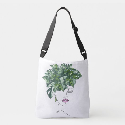 Monstera, The Ultimate Pflanze Lady Bag Tragetaschen Mit Langen Trägern (Vorderseite)