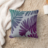 Monstera Throw Pillow Kissen (Decke)