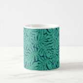 Monstera Tropical Leaf Muster Kaffeetasse (Mittel)