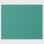 Monstera Tropical Leaf Pattern Geschenkpapier (Flach)