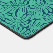 Monstera Tropical Leaf Pattern Schreibtischunterlage (Ecke)