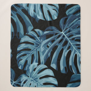 Monstera tropische Pflanze / Hauspflanzendesign Sherpadecke