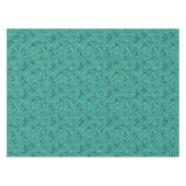 Monstera tropisches Blatt-Muster Tischdecke (Vorderseite (Horizontal))