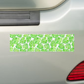 Monstera verlasse Aquarell Autoaufkleber (Auf Auto)