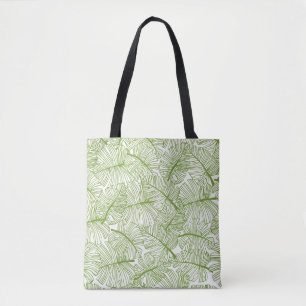 Monstera verlasse, nahtlos Blumendesign. Tasche