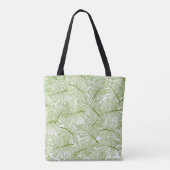 Monstera verlasse, nahtlos Blumendesign. Tasche (Rückseite)