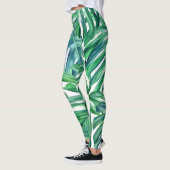 Monstera Verlasse: Watercolor Jungle Pattern. Leggings (Links)