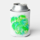 Monstera Watercolor Dosenkühler (Kanne Vorderseite)