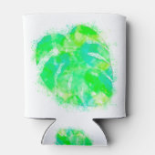 Monstera Watercolor Dosenkühler (Rückseite)