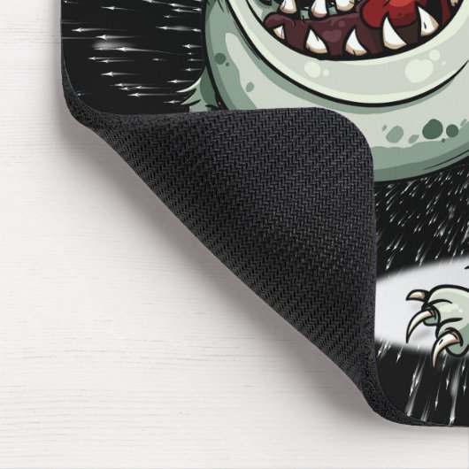 Monsterattacke Mousepad (Ecke)