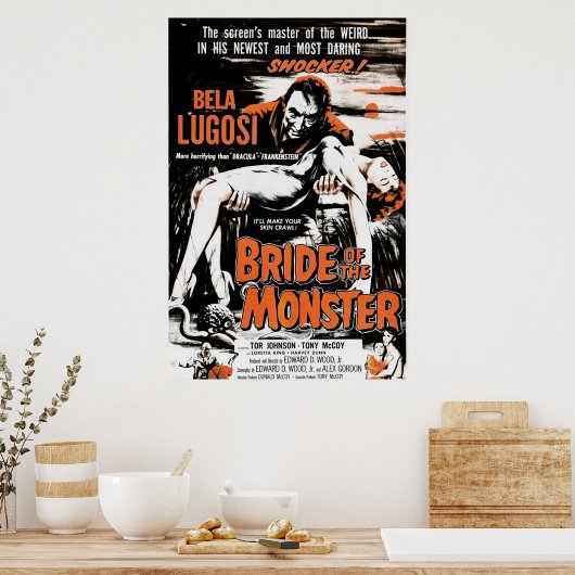 Monsterbrücke Poster (Küche)