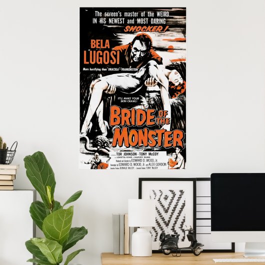 Monsterbrücke Poster (Heimbüro)
