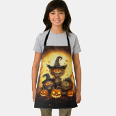 Monsterbrüder in einem beängstigenden Wald Happy H Schürze (Insitu)