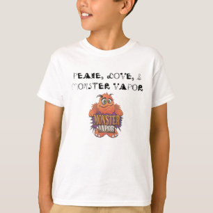 Monsterdampf, FRIEDEN, LIEBE u. MONSTER-DAMPF T-Shirt