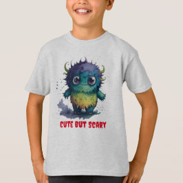 Monsterdesign für beängstigende Cartoon T-Shirt