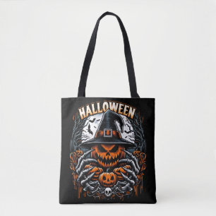 Monstere Kürbis-Halloween-Hexe Gruselig Tasche