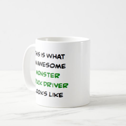 Monsterfahrer, phantastisch kaffeetasse (Vorderseite Links)