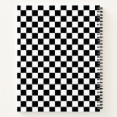 Monsterfahrer von hinten an die Schule, Klasse hin Notizblock (Rückseite)