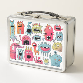 Monsterfiguren Metall Brotdose