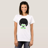 Monsterhaare Mache kein Wunder Halloween T-Shirt (Vorne ganz)