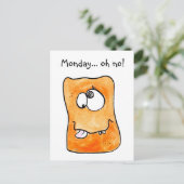 Monsterkarte Postkarte (Stehend Vorderseite)