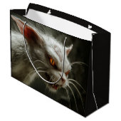 Monsterkatze große geschenktüte (Rückseite Schrägansicht)