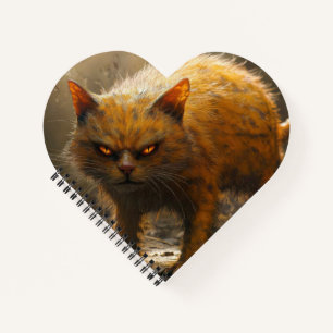 Monsterkatze notizblock