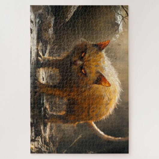 Monsterkatze puzzle (Vertikal)