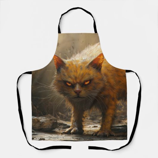 Monsterkatze schürze (Vorderseite)
