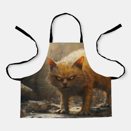 Monsterkatze schürze (Vorderseite)