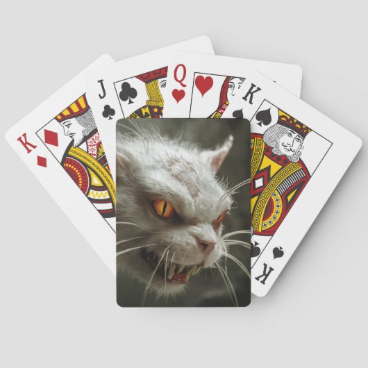 Monsterkatze spielkarten (Rückseite)