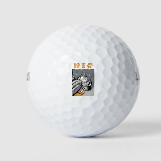 Monsterkreatur Golfball (Vorderseite)