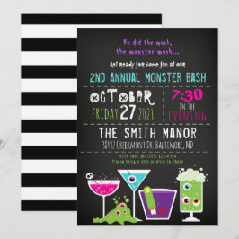 Monstermash Halloween Boost Party Einladung