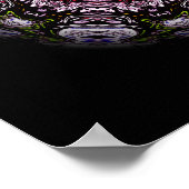 Monstermeteor v3 - Muster Poster (Ecke)