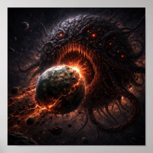 Monsterplanet, der eine zum Untergang verurteilte  Poster