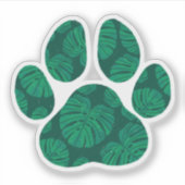 Monsterra Paw Aufkleber (Vorderseite)