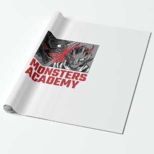 MONSTERS ACADEMY GESCHENKPAPIER