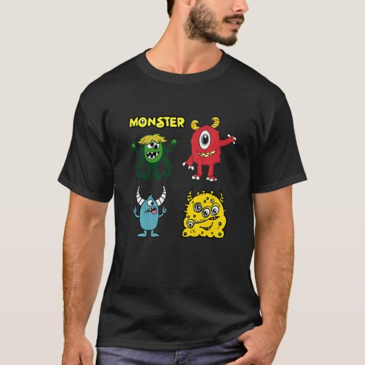 Monsters for Little Monsters   T-Shirt (Vorderseite)