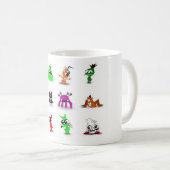 Monsters Full Set Kaffeetasse (VorderseiteRechts)