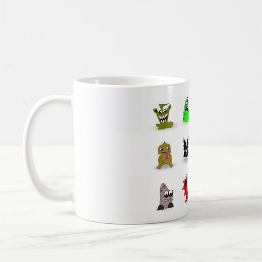 Monsters Full Set Kaffeetasse (Links)
