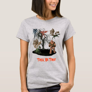 Monsters Goblins Kreaturen Halloween T-Shirt