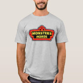 Monsters Horde Retro Pizza Place T - Shirts (Vorderseite)