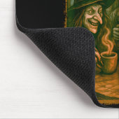 Monsters In Coffee Shop Coffee Lovers Barista Hall Mousepad (Ecke)