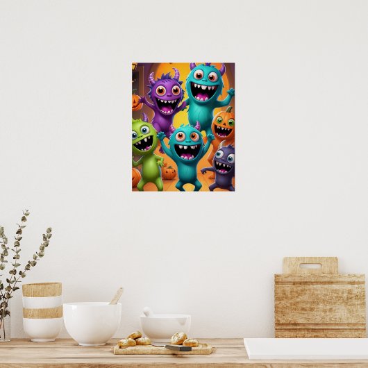 Monsters Poster (Küche)